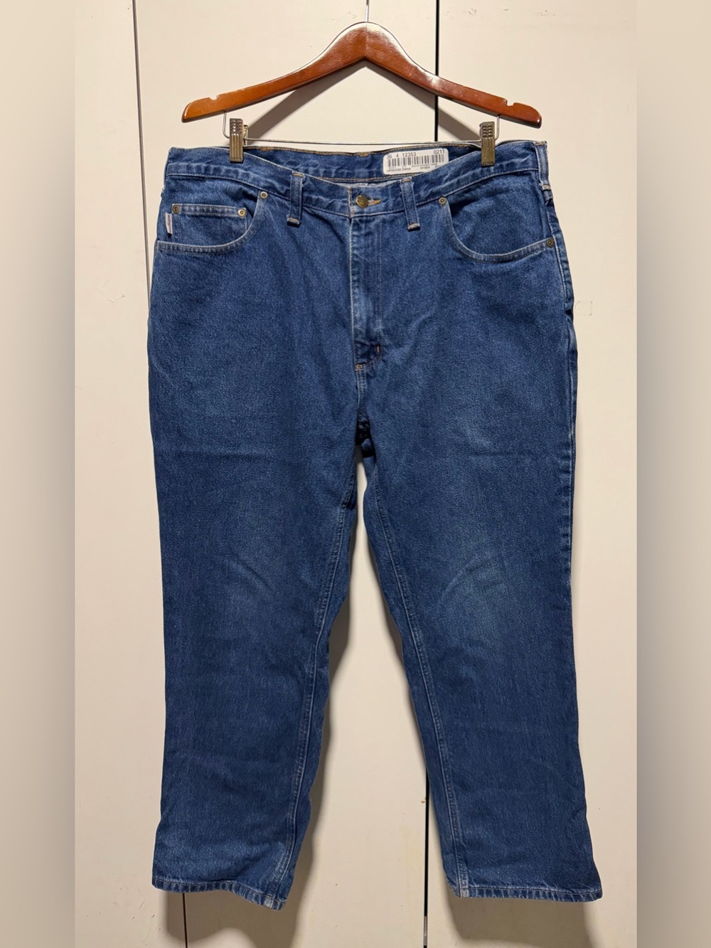 Carhartt Men's relaxed fit Denim Jeans in Blue
